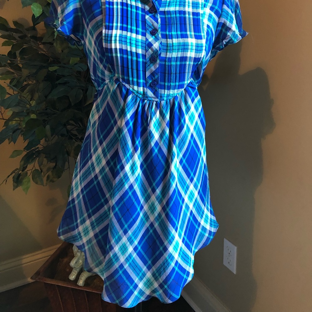 Checker blouse